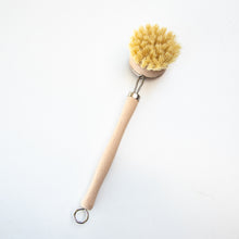 Load image into Gallery viewer, Natural Fibre Dish Brushes and Pot Scrubbers (set of 4)