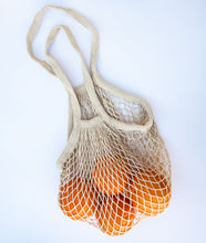 Load image into Gallery viewer, Long Handled Cotton Mesh Shopping Bag
